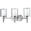 Argenta Chrome 3-light Vanity Light