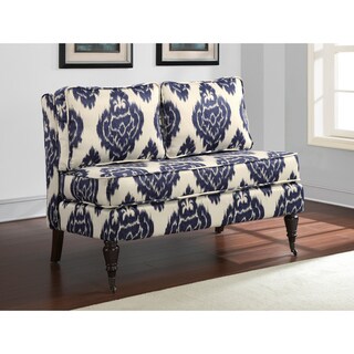 Buy Cassidy Indigo Ikat Loveseat