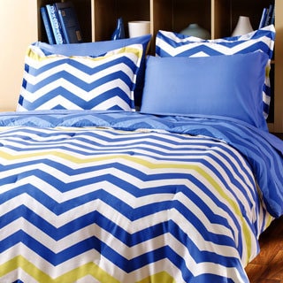 City Scene Zig Zag 7-piece Bed in a Bag with Sheet Set
