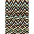 Hand-hooked Fandango Multi Rug (2'3 x 3'9)