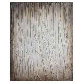Patrick St. Germain 'Porcelain Forest' Hand Painted Canvas