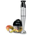Cuisinart CSB-77 Smart Stick Hand Blender with Whisk and Chopper Attachments (Refurbished)