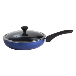 Art & Cuisine Diaz Blue 9.4-inch Lidded Saute Pan