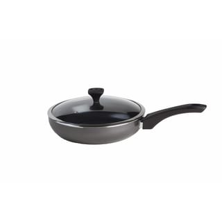 Art & Cuisine Diaz Grey 9.4-inch Lidded Saute Pan