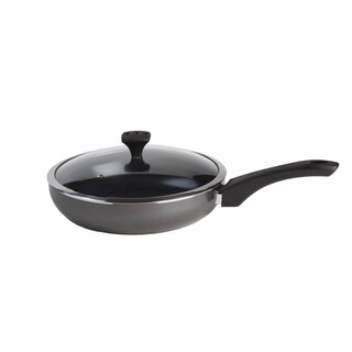 Art & Cuisine Diaz Grey 11-inch Lidded Saute Pan