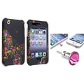 BasAcc Case/ Pink Diamond Dust Cap for Apple iPhone 3G/ 3GS