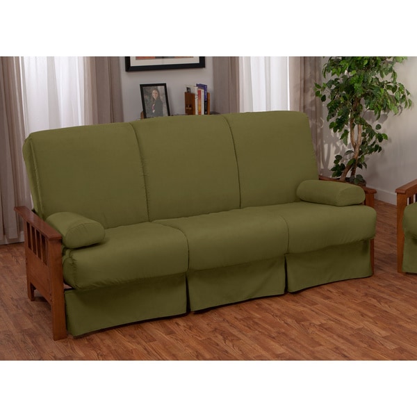 Provo Perfect Sit & Sleep Mission-style Pillow Top Full-size Sofa Bed ...