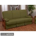 Provo Perfect Sit & Sleep Mission-style Pillow Top Full Sofa Bed