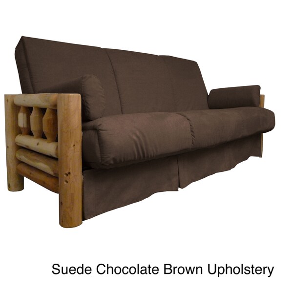Perfect Sit & Sleep Lodge-style Full-size Futon Sofa Sleeper Bed ...