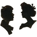 Sizzix Movers & Shapers Magnetic Dies By Tim Holtz 2/Pkg-Mini Silhouettes