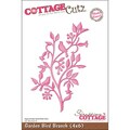 CottageCutz Die 4"X6"-Garden Bird Branch Made Easy