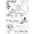 Clear Stamps 4"X6"-Time For Prayer