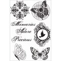 Botanical Odyssey Clear Stamps 6"X4" (15.5cm X 10cm)-