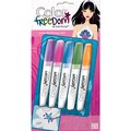 Style Me Up Color Freedom Fabric Marker Set 5/Pkg