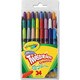 Crayola Mini Twistables Crayons-24/Pkg