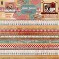 Hot Off The Press Paper Pack 12"X12" 12/Sheets-Home Grown