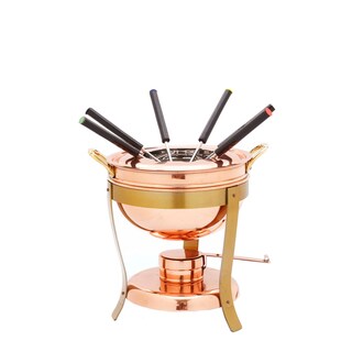 3-quart Fondue Set with 6 Forks
