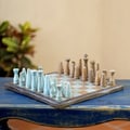 Pinewood 'Evening on the Ranch' Chess Set (Mexico)