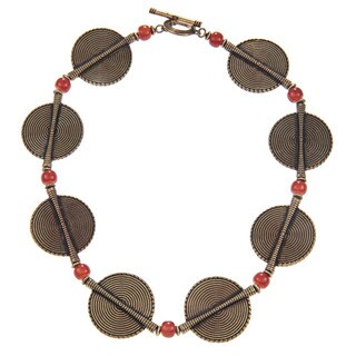 Ralph Lauren Large Multi Disk 18-inch Necklace