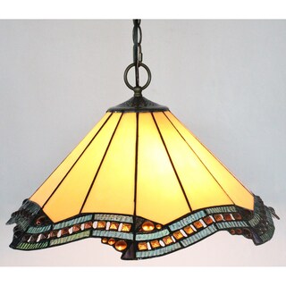 Tiffany Style "Citrine" Hanging Lamp
