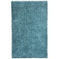 Blue Solid Shag Rug (9' x 13')