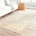 Modern Abstract Viscose/ Chenille Rug (2' x 3')