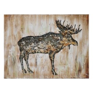 Special Offers Lecavalier 'Moose II' Hand Painted Canvas