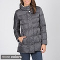 Vince Camuto Women's Zip Front Down Coat with Hood
