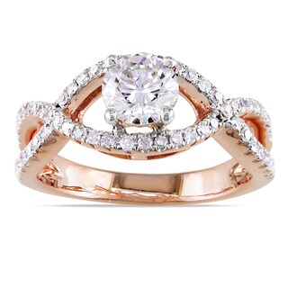 Miadora 14k Rose Gold 3/4ct TDW Diamond Engagement Ring (G-H, SI1-SI2)