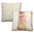 Rose Tree English Romance 18x18-inch Decorative PIllow
