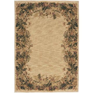 Tommy Bahama Home Rugs 'Frond Memories' Beige Rug (7'9 x 10'10)