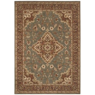 Tommy Bahama Home Rugs - Pot Royal Medallion - Ocean