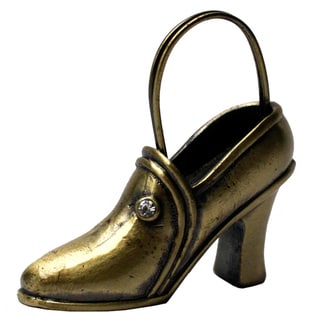 Cristiani Pewter Shoe Name Card Holder
