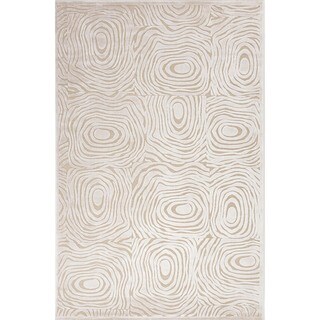 Modern Abstract Viscose/ Chenille Rug (9' x 12')
