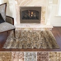 Wild Mannered Luxury Long Faux Fur Rug (3'4 x 4'10)
