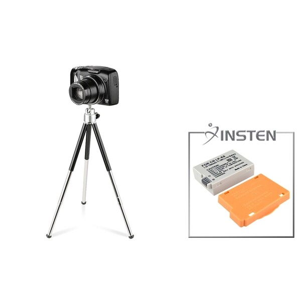 INSTEN Battery/ Mini Tripod for Canon LP-E8/ 550D/ 600D/ T2i/ T3i