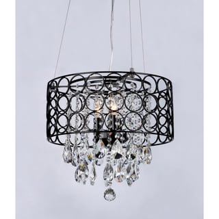 Anna Crystal 3-light Chandelier