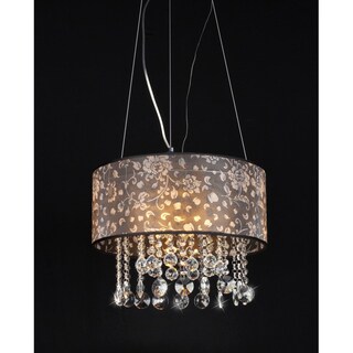 Claire Crystal 3-light Chandelier