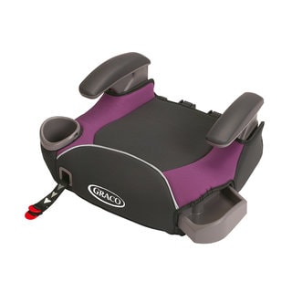 purple booster seat