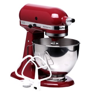 KitchenAid KSM100PSER Empire Red 4.5-quart UltraPower Plus Tilt-Head Stand Mixer
