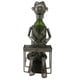 Wine Caddy Threestar Pianist Metal Wine Bottle Holder