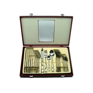 Fabulous Threestar Amelia 24-piece Flatware Set