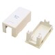 StarTech.com Single Cat 5e RJ45 Universal Wall Jack - White