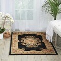 Nourison Chateau Black Wool Blend Rug (3'3 x 5'3')