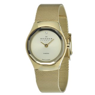 Skagen Women's Goldtone Stainless Steel Watch