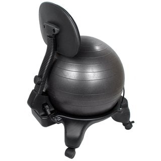 Adjustable Back Exercise Ball Chair wIth Pump-Image