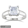 Miadora 14k Gold 2ct TDW Certified Princess Diamond Ring (G-H, I1-I2)