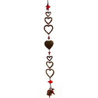 It's Raining Hearts Wind Chime (India)