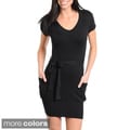Stanzino Women's Sweater Fabric Mini Dress