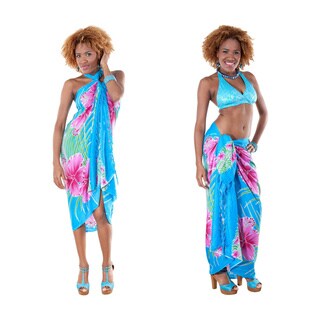 Hawaiian Floral Sarong (Indonesia)-Image